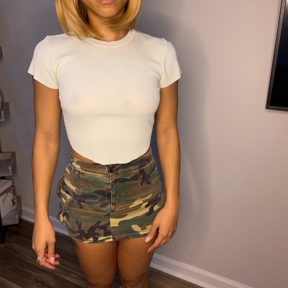 Camo Mini Skirt ONLY - Picture 1 of 5
